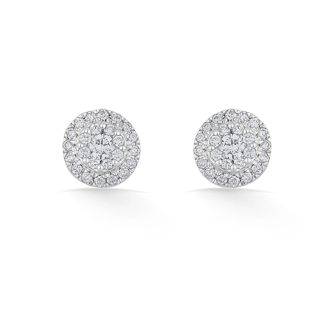 Deck Up Radiant Aura Studs - Zen Diamond India