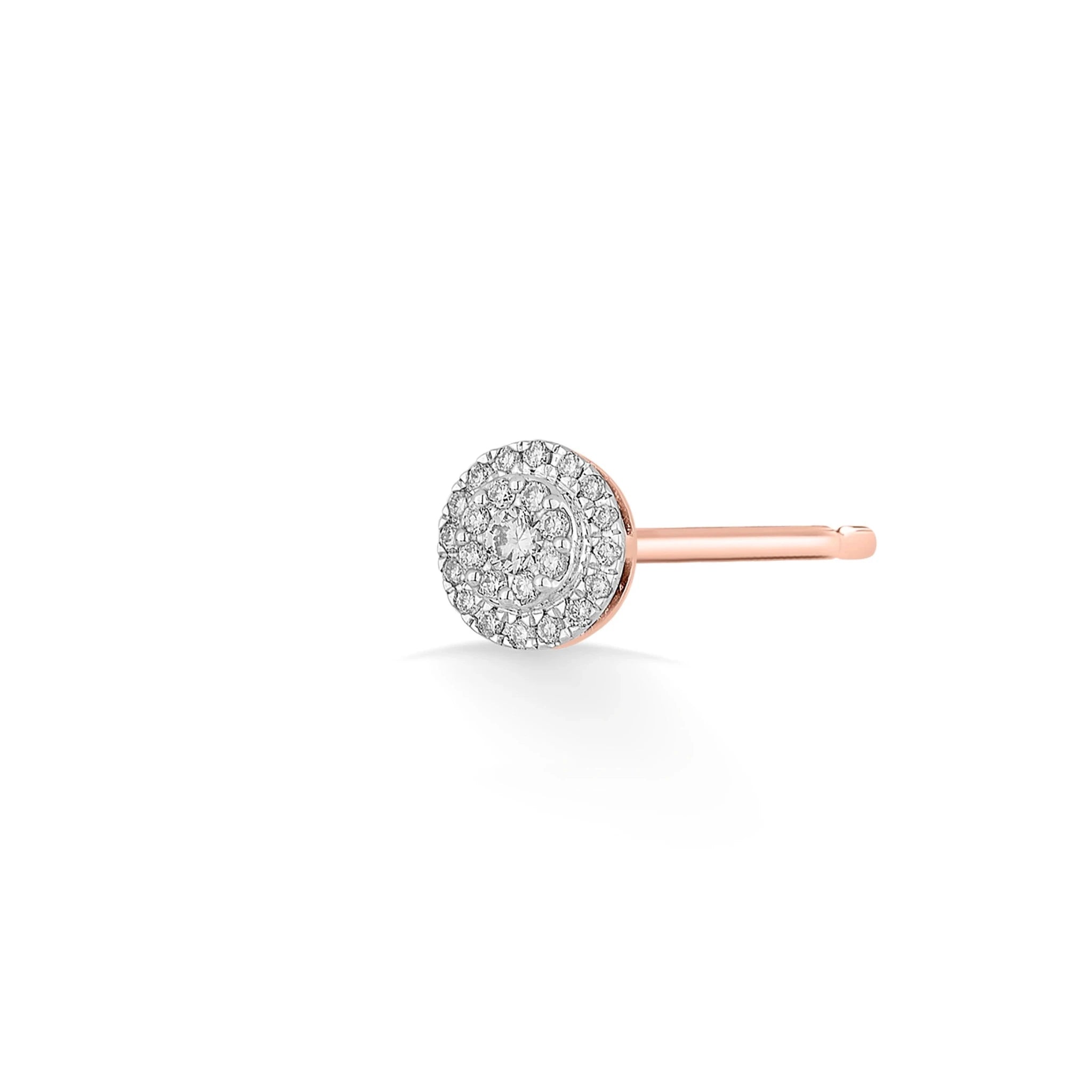 Deck Up Radiant Aura Studs - Zen Diamond India