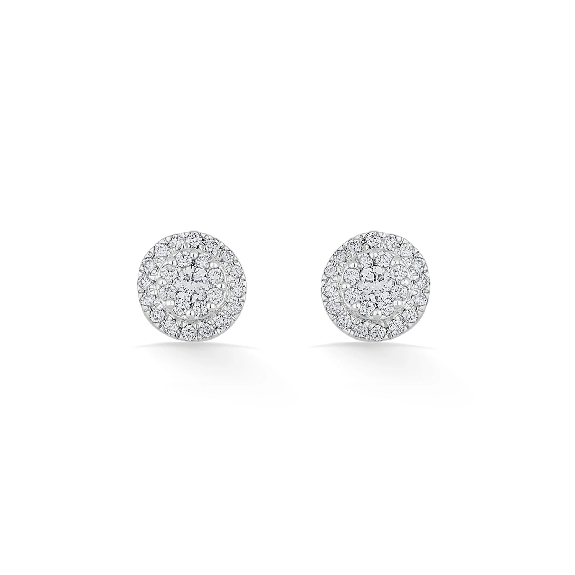 Deck Up Radiant Aura Studs - Zen Diamond India