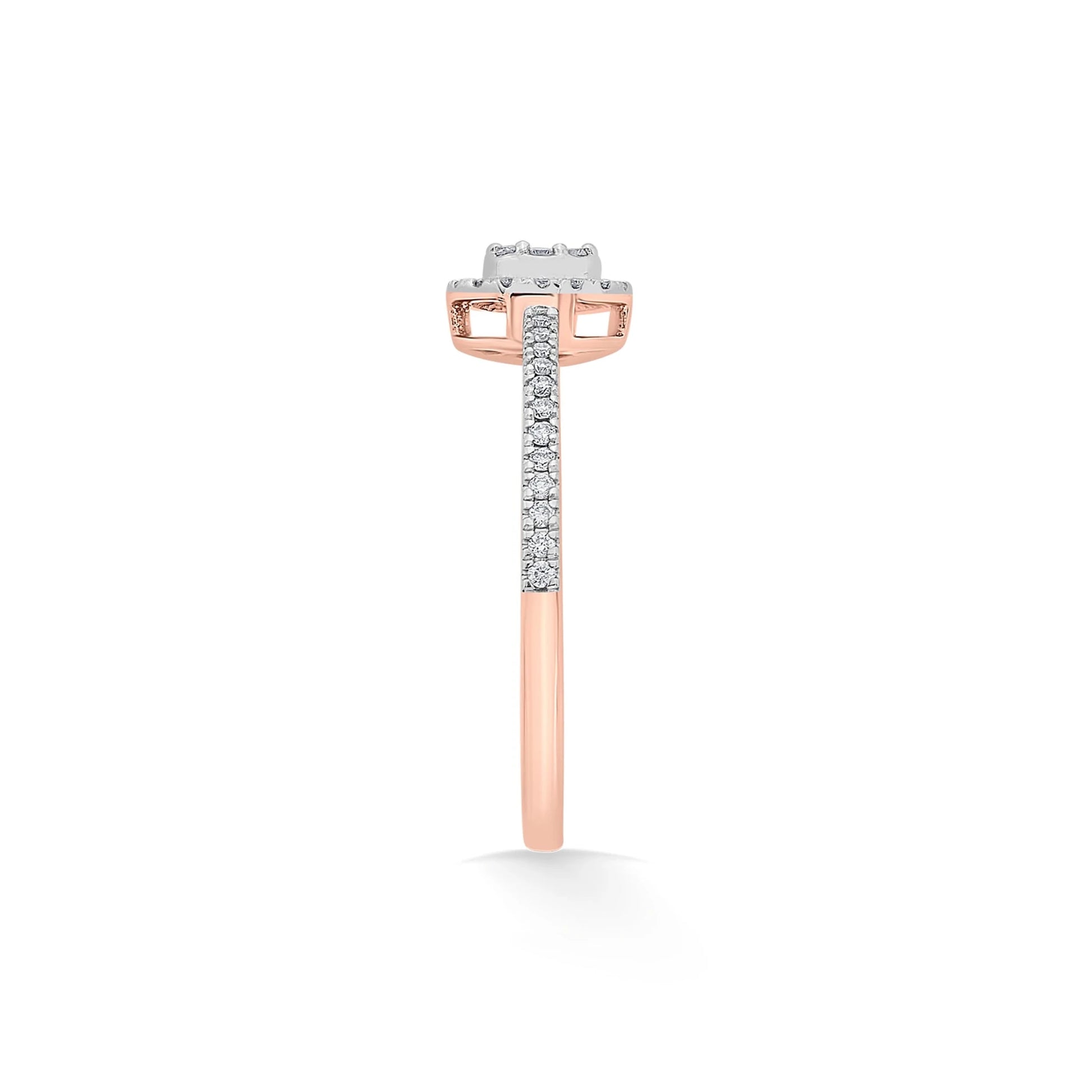 Eternal Starlight Halo Ring - Zen Diamond India