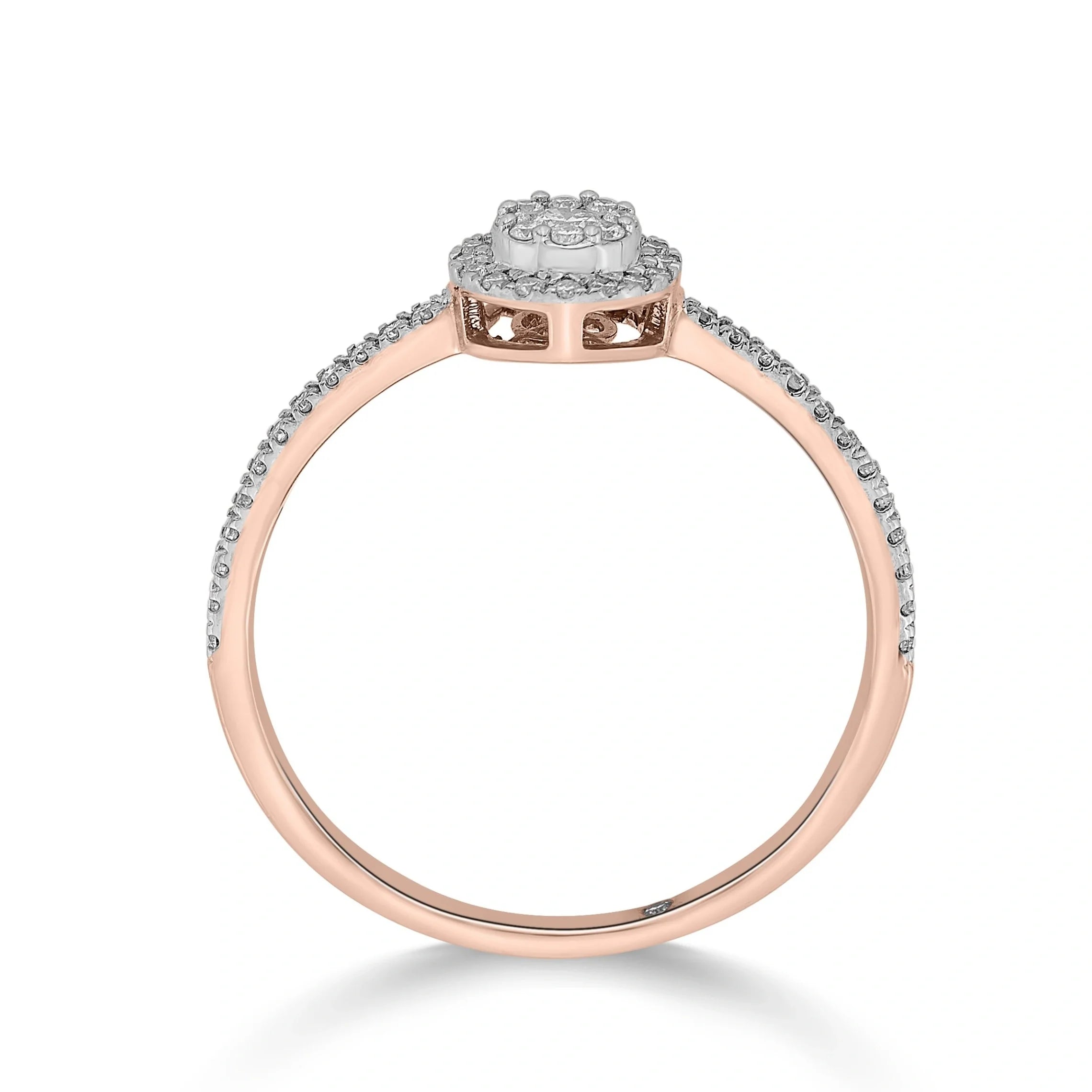 Eternal Starlight Halo Ring - Zen Diamond India