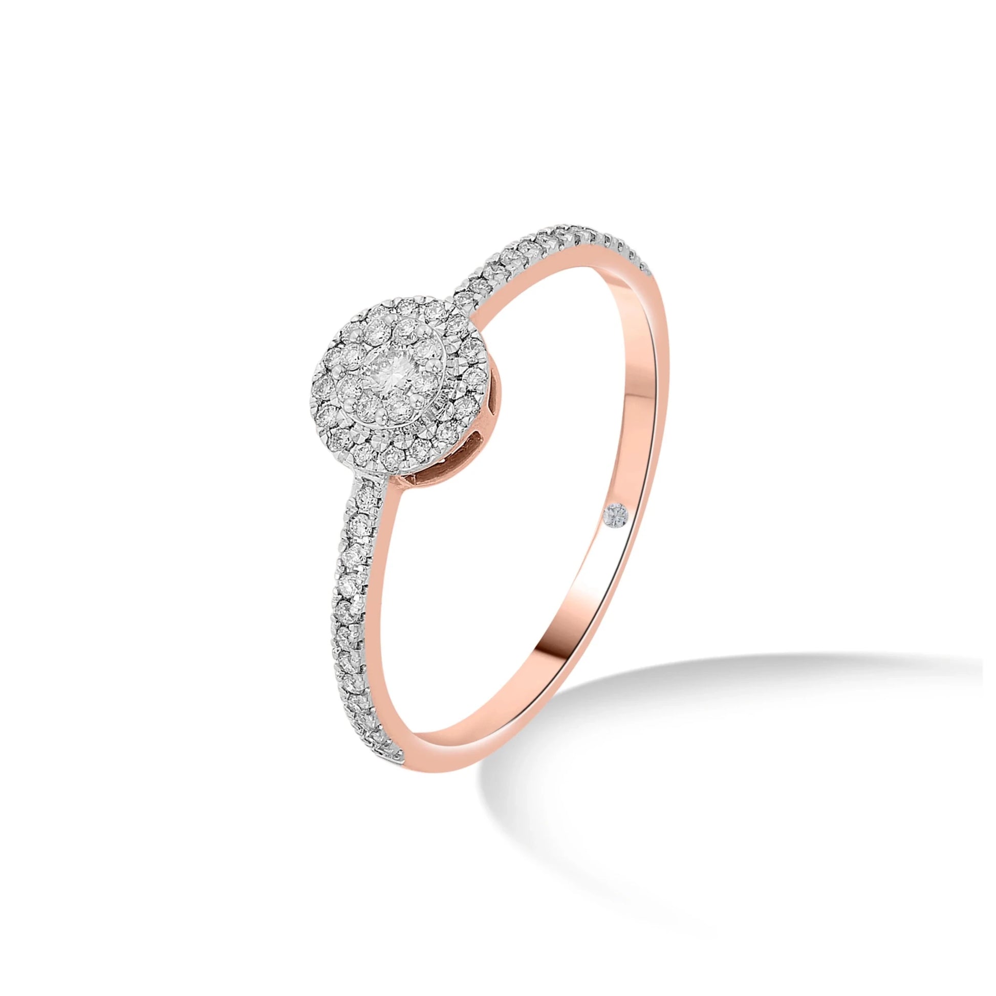 Eternal Starlight Halo Ring - Zen Diamond India