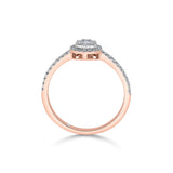 Elysian Glow Halo Ring - Zen Diamond India