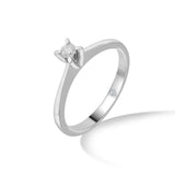 Solitaire Classic Solitaire Ring - Zen Diamond India