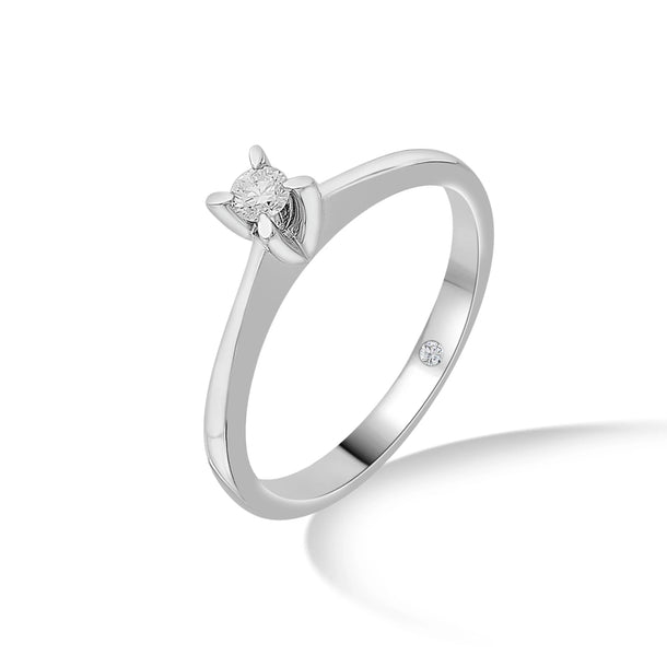 Solitaire Classic Solitaire Ring - Zen Diamond India