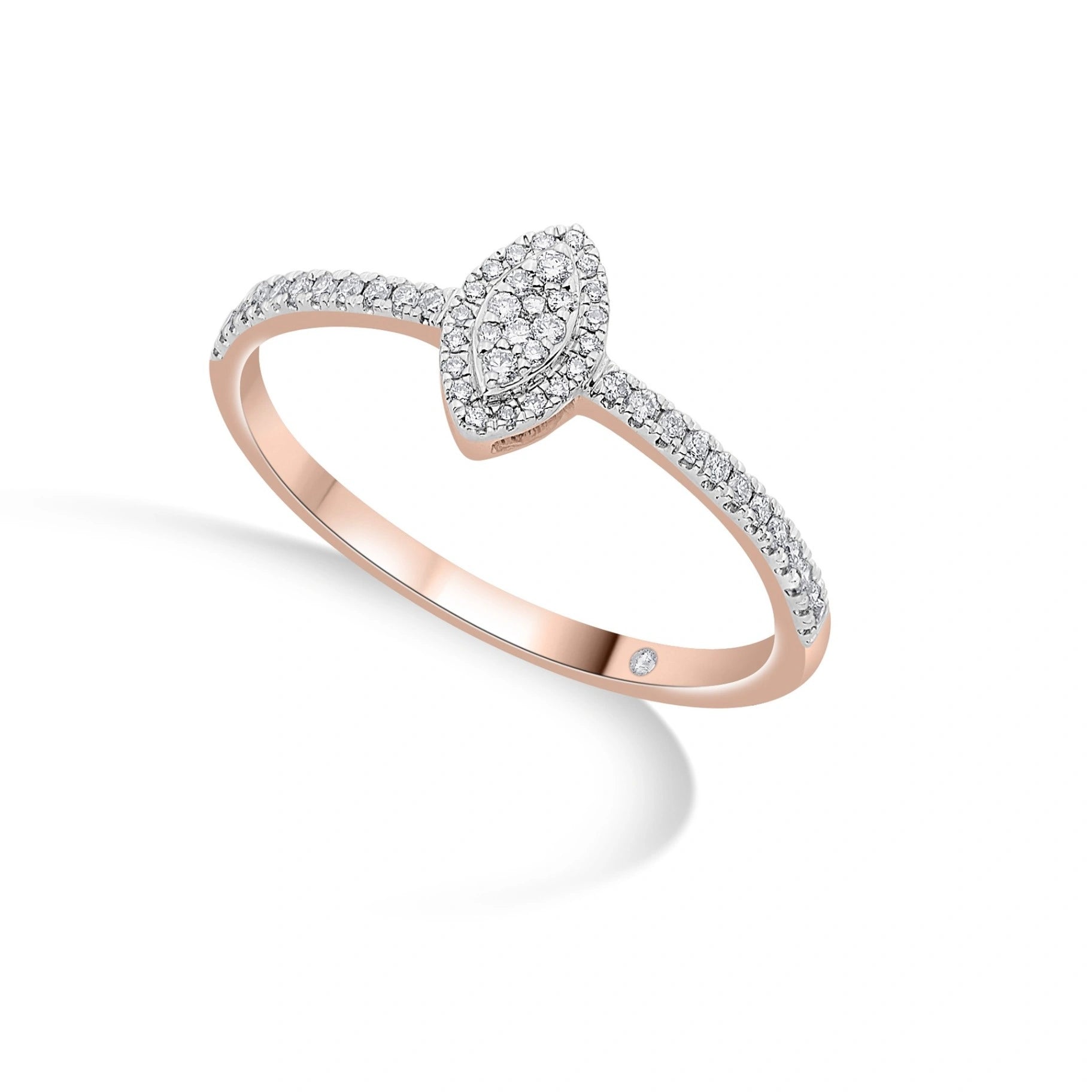 Marquise Mystique Halo Ring
