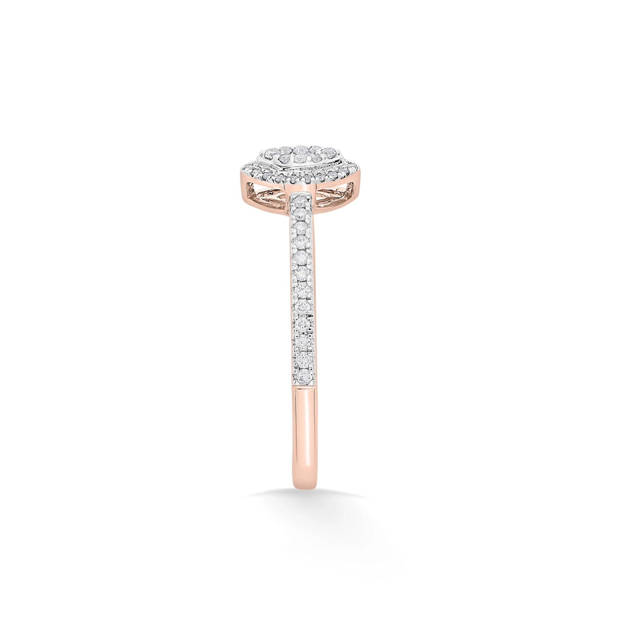 Marquise Mystique Halo Ring