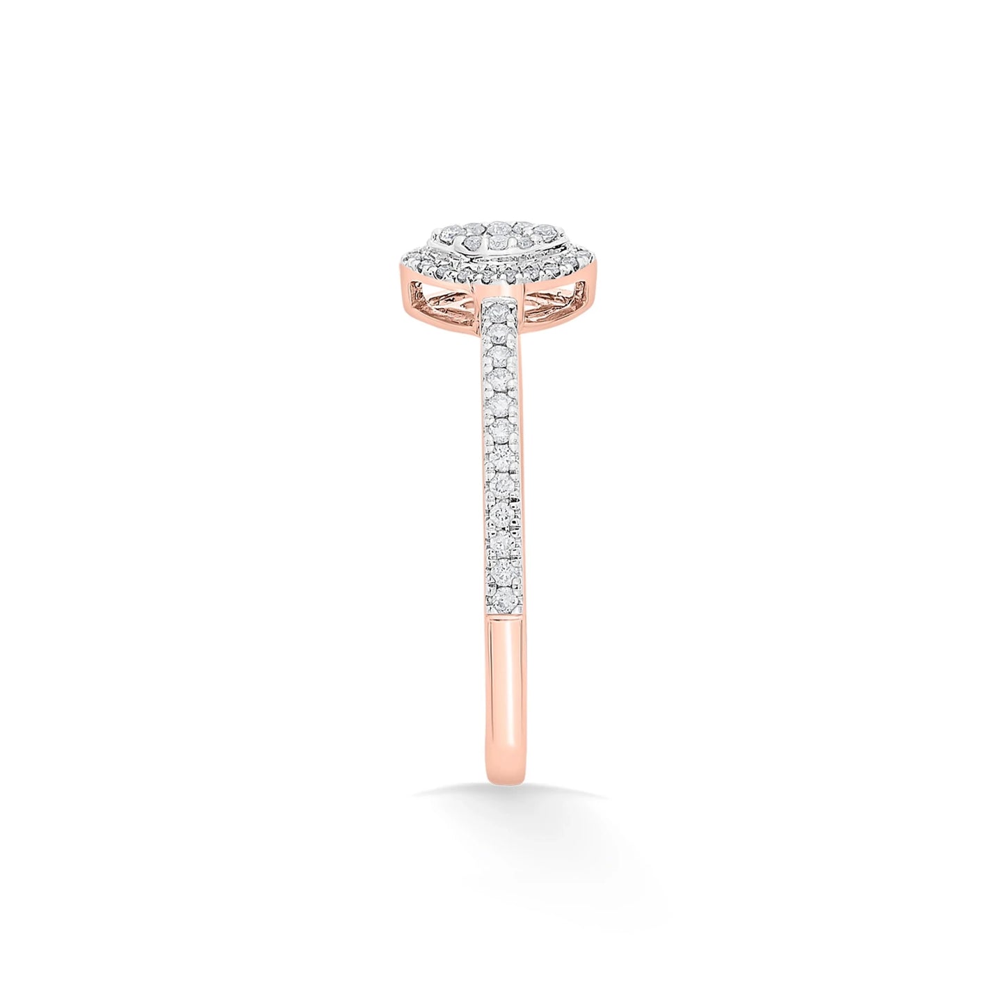 Marquise Mystique Halo Ring - Zen Diamond India