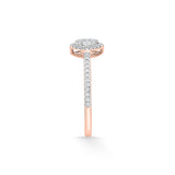 Marquise Mystique Halo Ring - Zen Diamond India