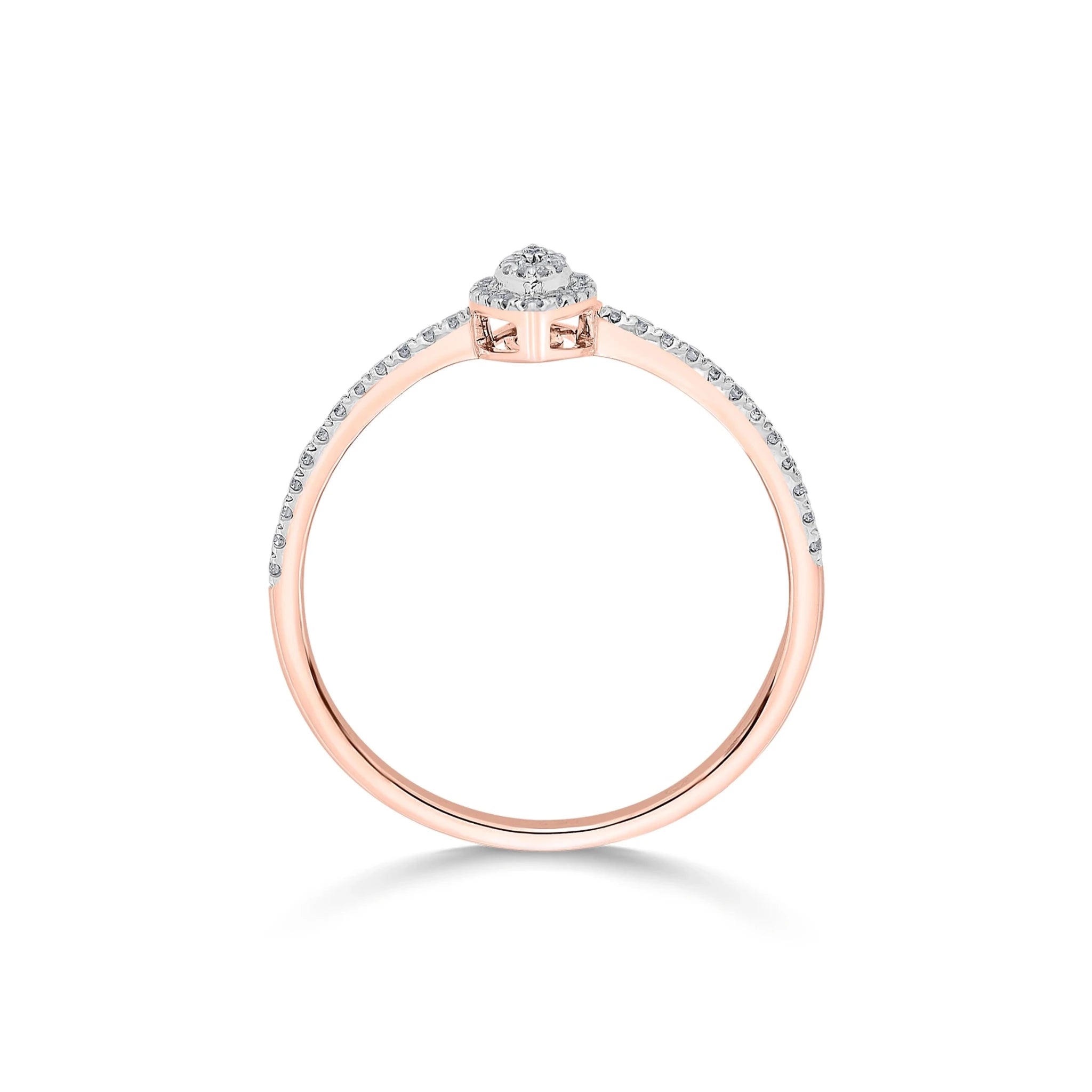 Marquise Mystique Halo Ring - Zen Diamond India