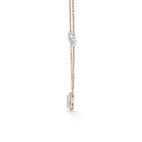 Marquise Mirage Diamond Deck Up Necklace - Zen Diamond India