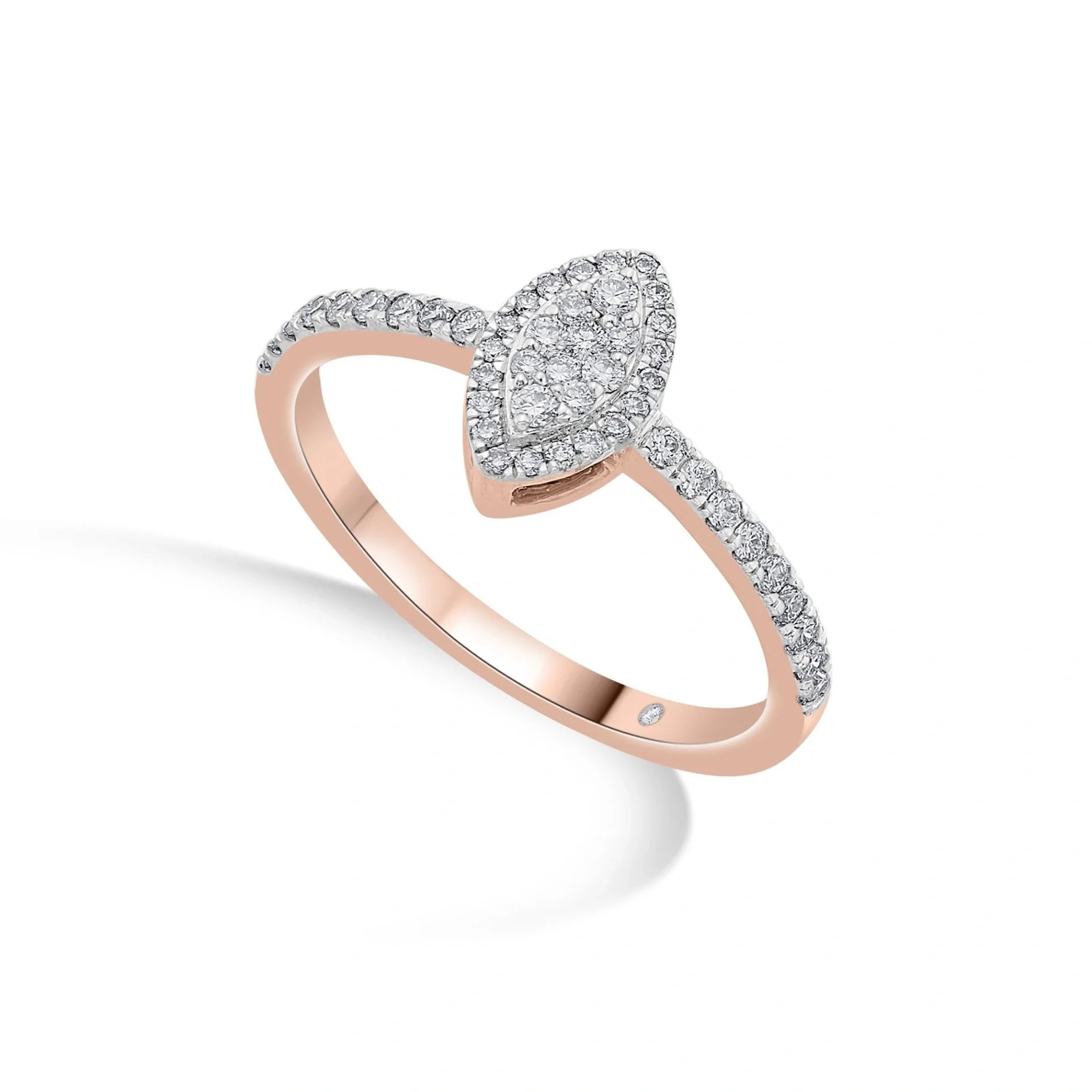 Divine Marquise Dazzle Ring - Zen Diamond India