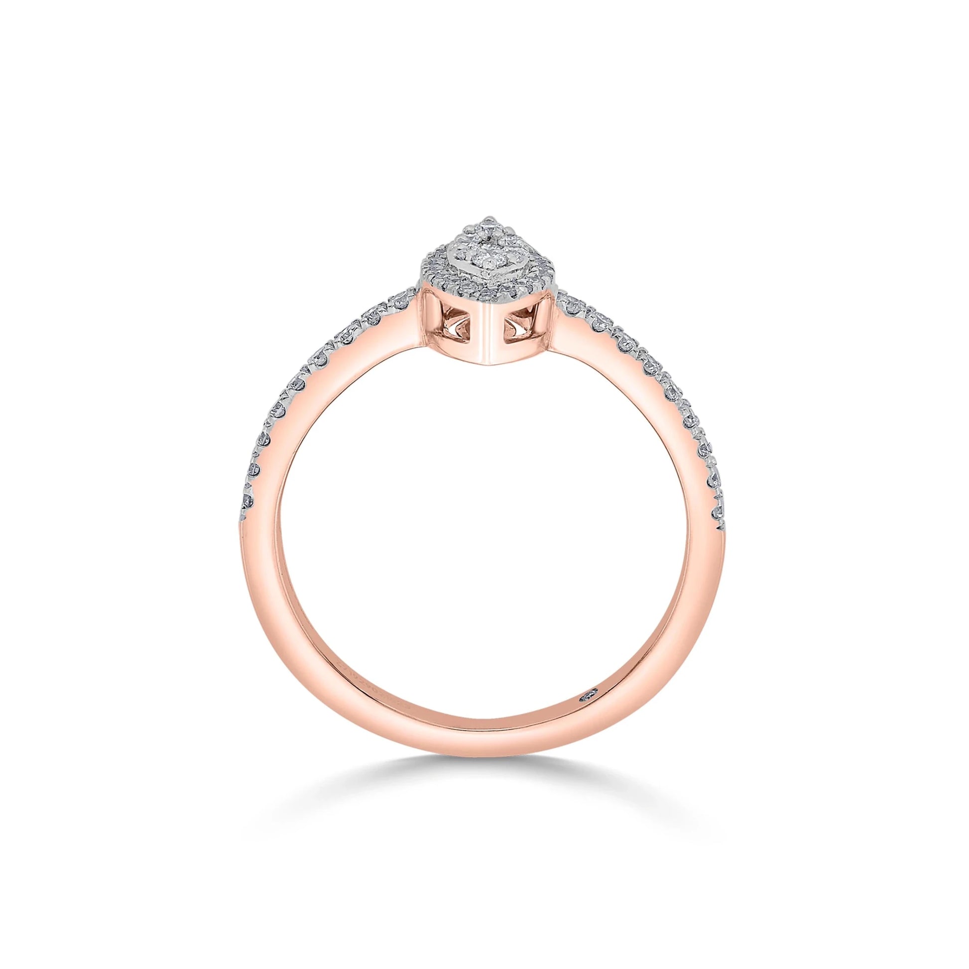 Divine Marquise Dazzle Ring - Zen Diamond India