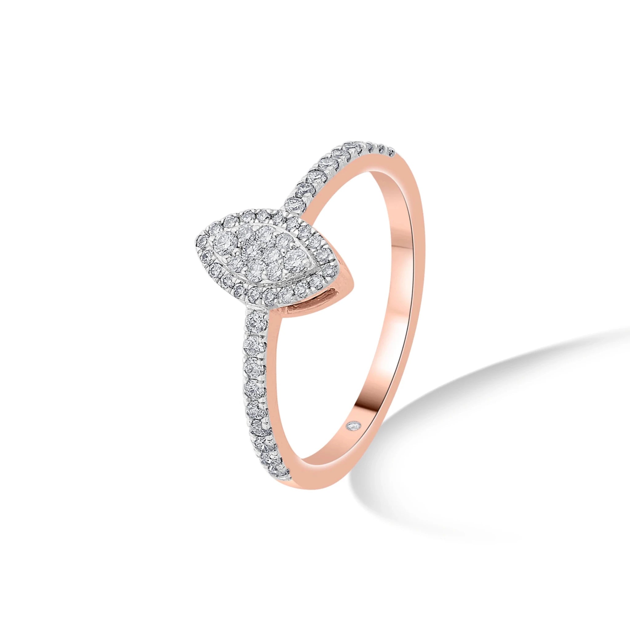 Divine Marquise Dazzle Ring - Zen Diamond India