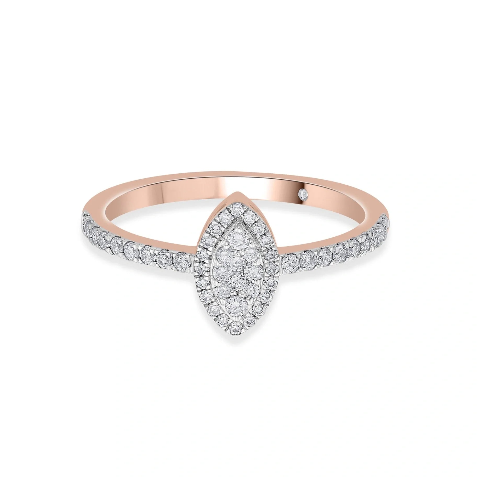Divine Marquise Dazzle Ring - Zen Diamond India