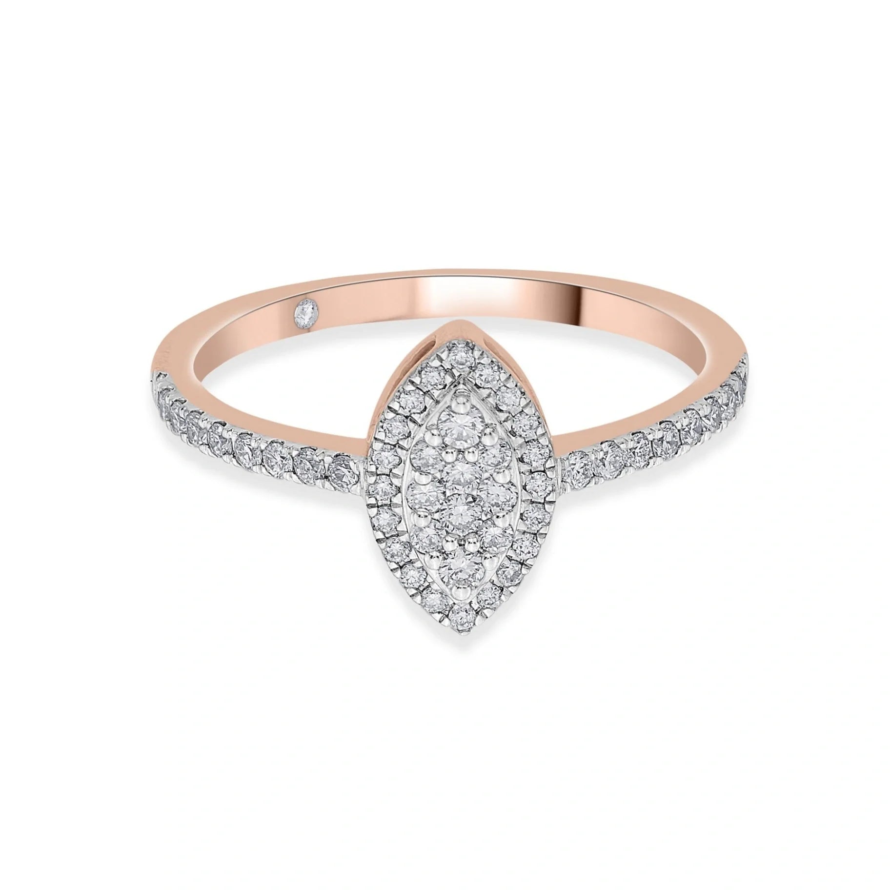 Decadent Spark Elegance Ring - Zen Diamond India
