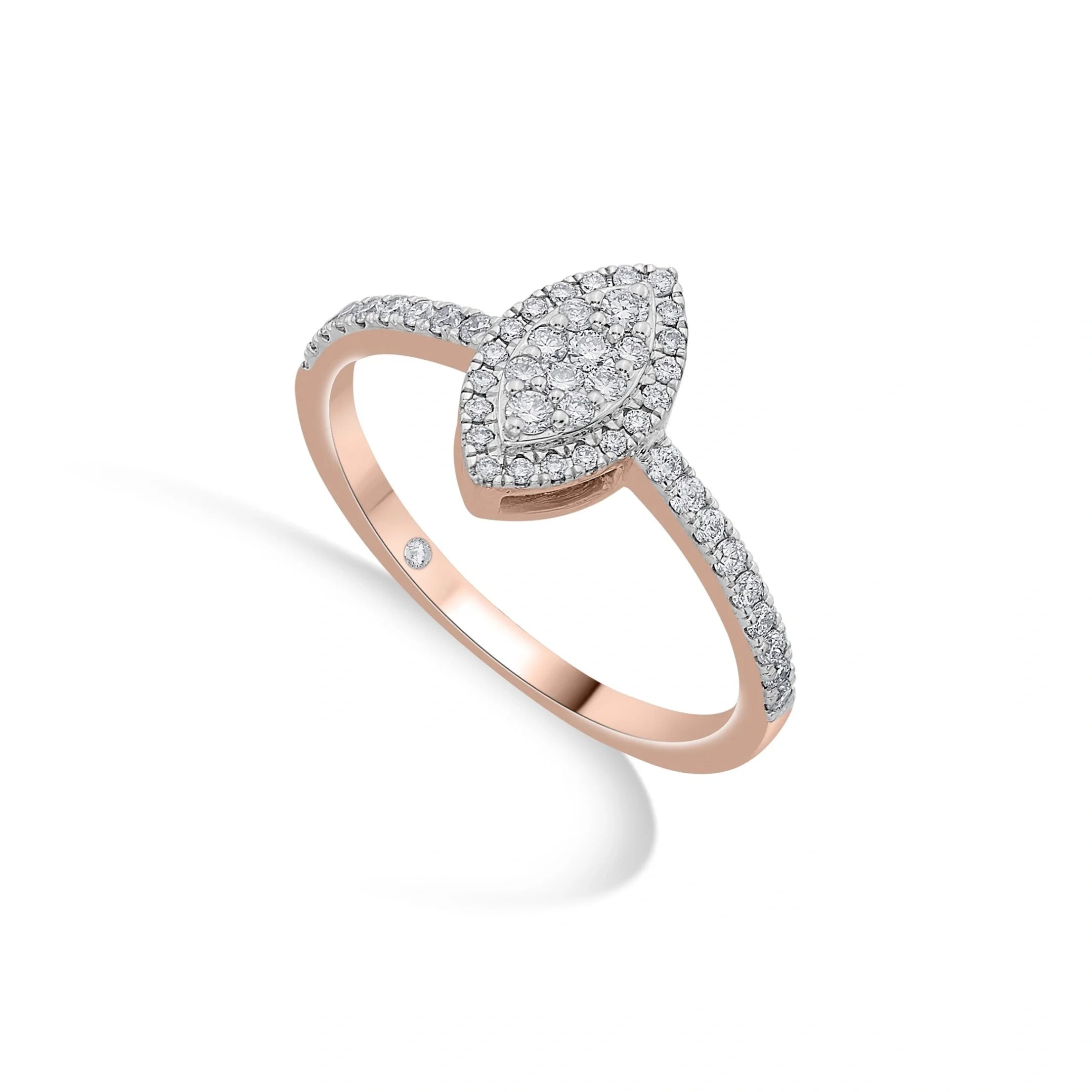 Decadent Spark Elegance Ring - Zen Diamond India