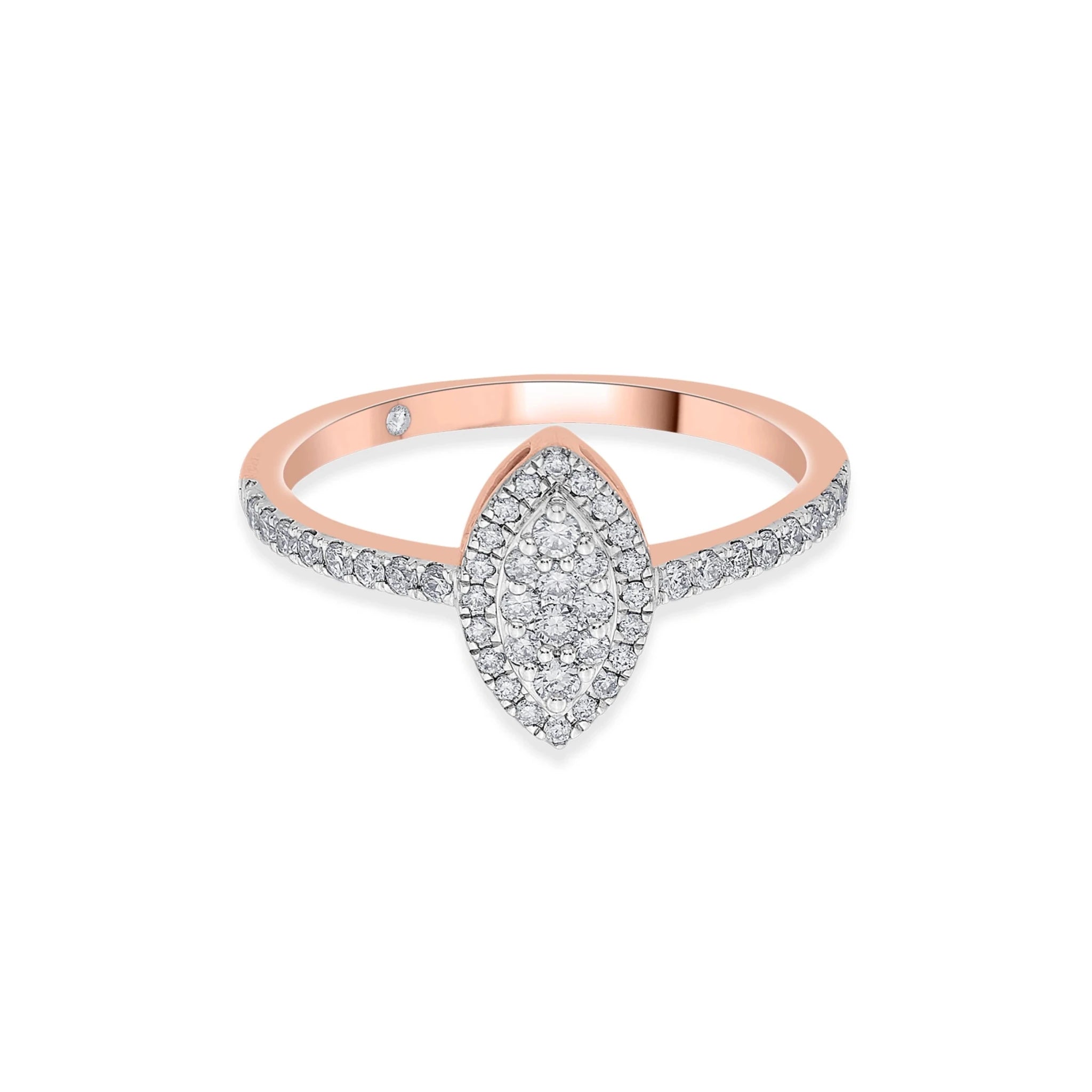 Decadent Spark Elegance Ring - Zen Diamond India