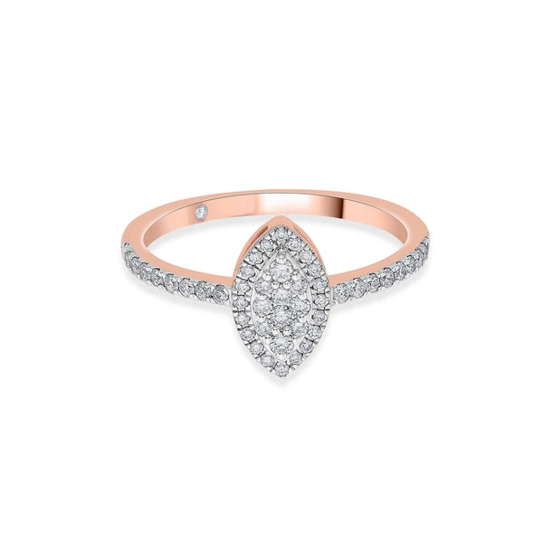 Decadent Spark Elegance Ring - Zen Diamond India