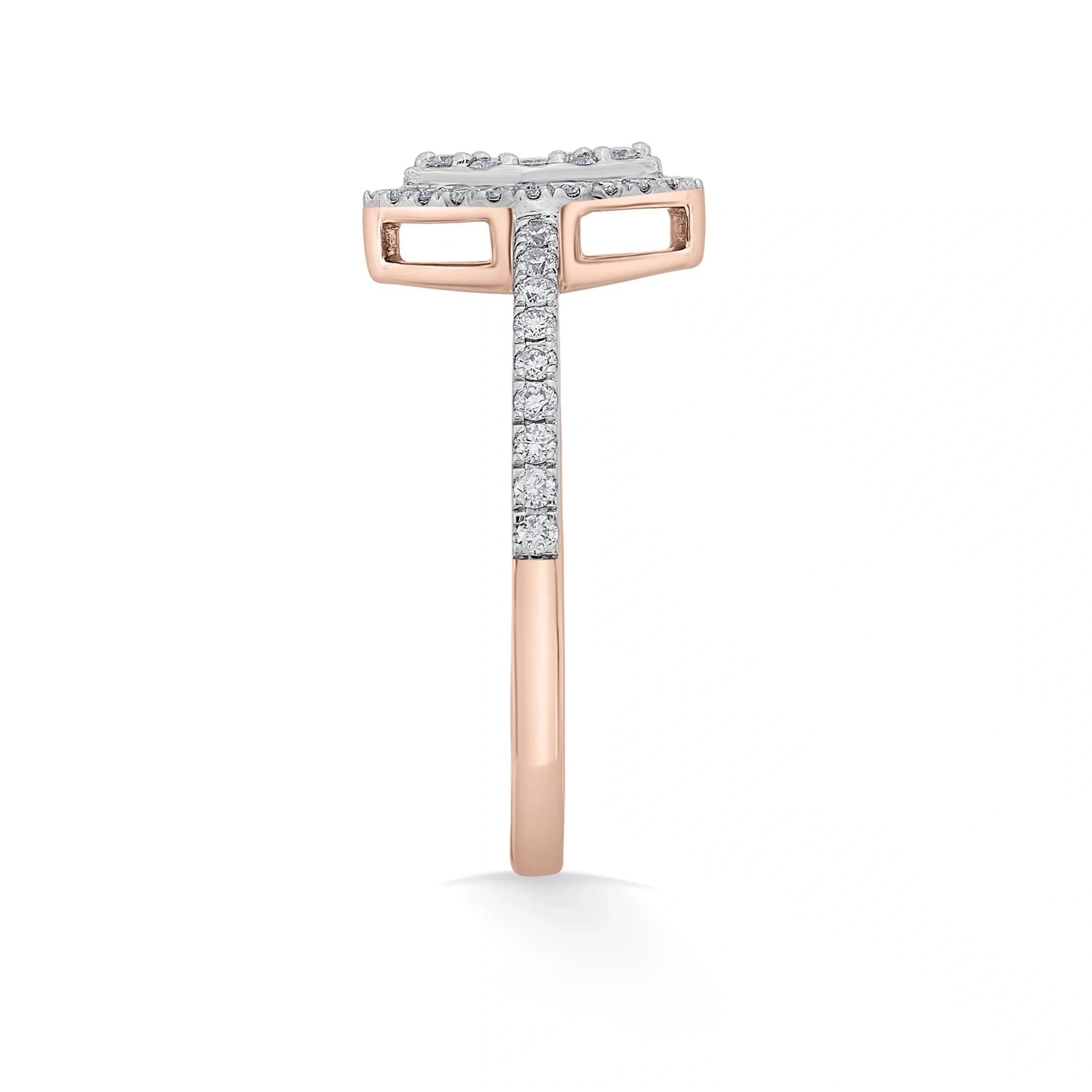 Decadent Spark Elegance Ring - Zen Diamond India