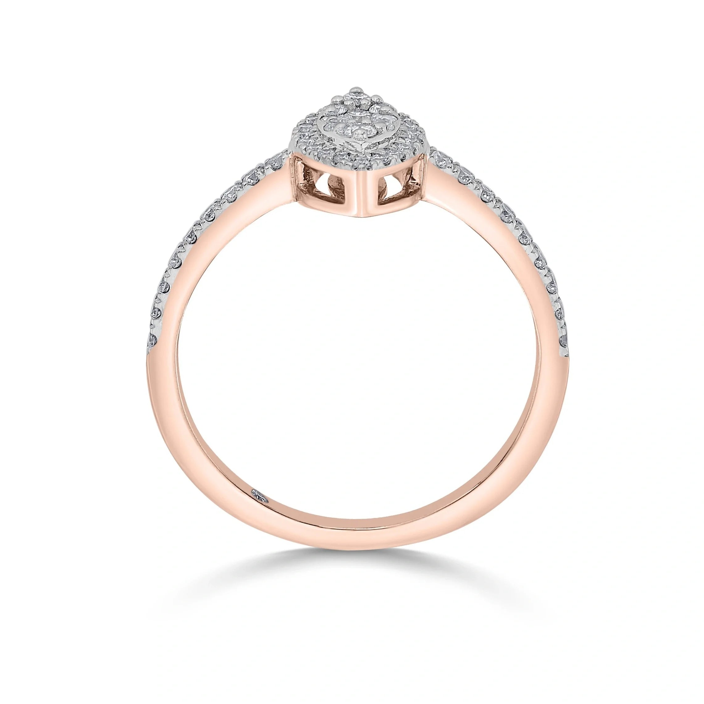 Decadent Spark Elegance Ring - Zen Diamond India
