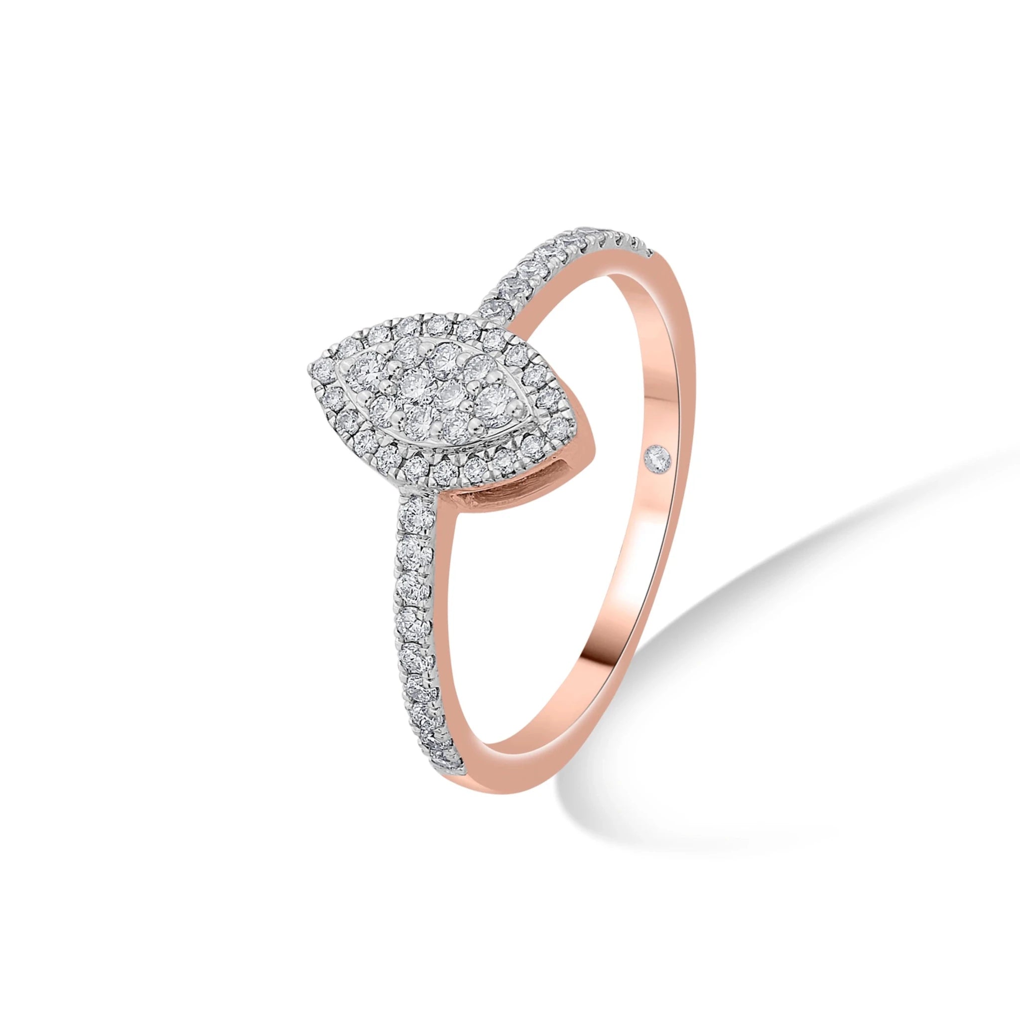 Decadent Spark Elegance Ring - Zen Diamond India