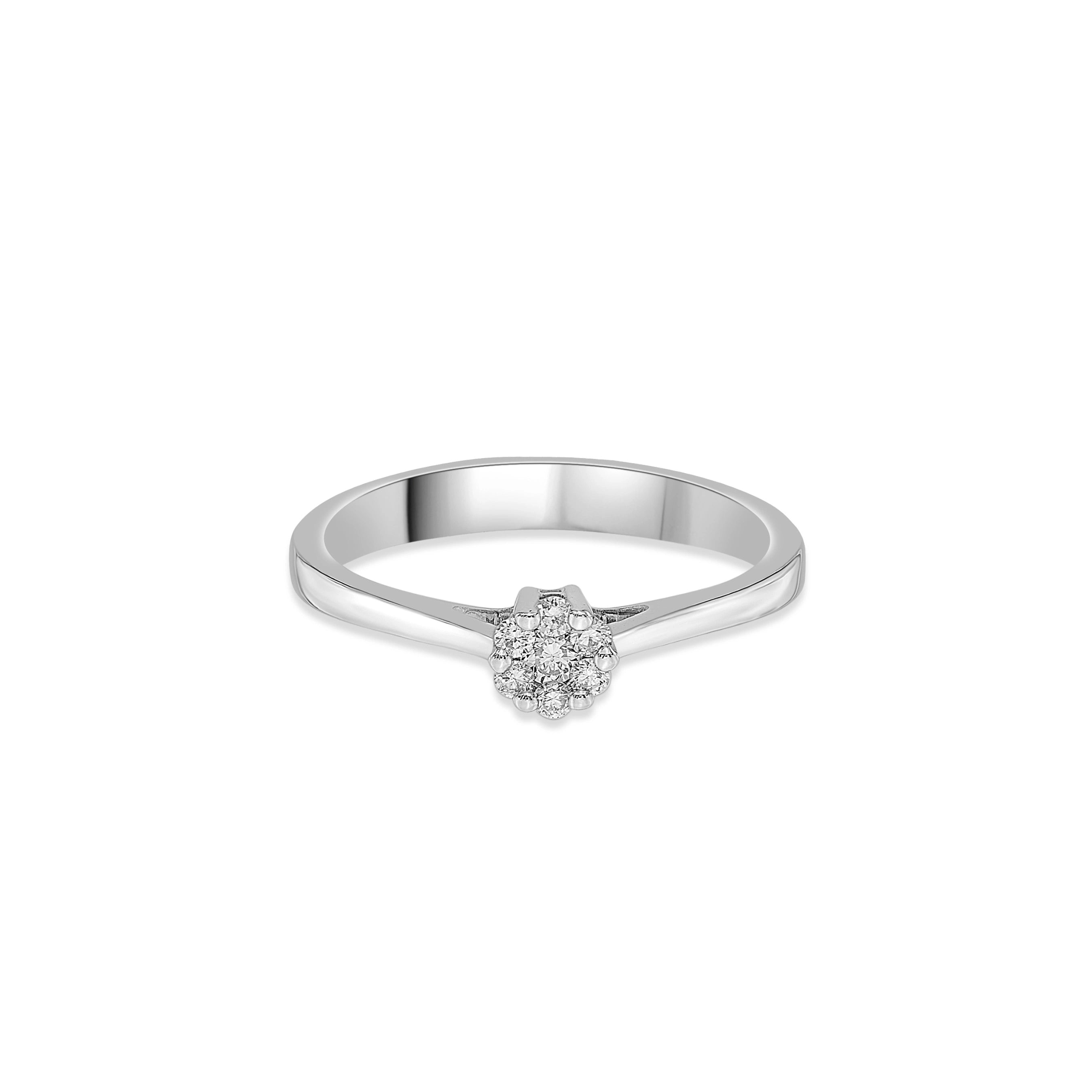 Boujee Blush Diamond Bloom Ring - Zen Diamond India