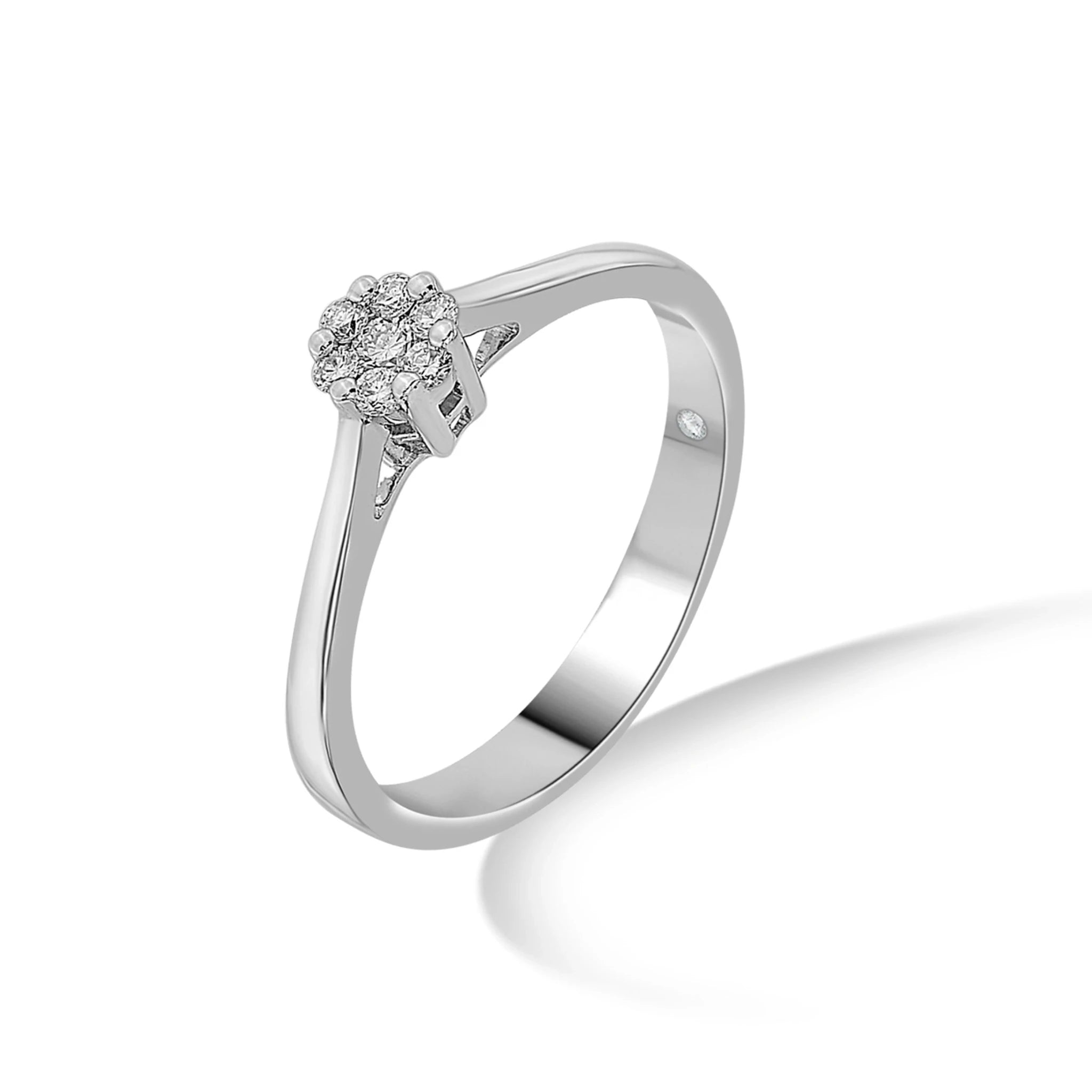 Boujee Blush Diamond Bloom Ring - Zen Diamond India