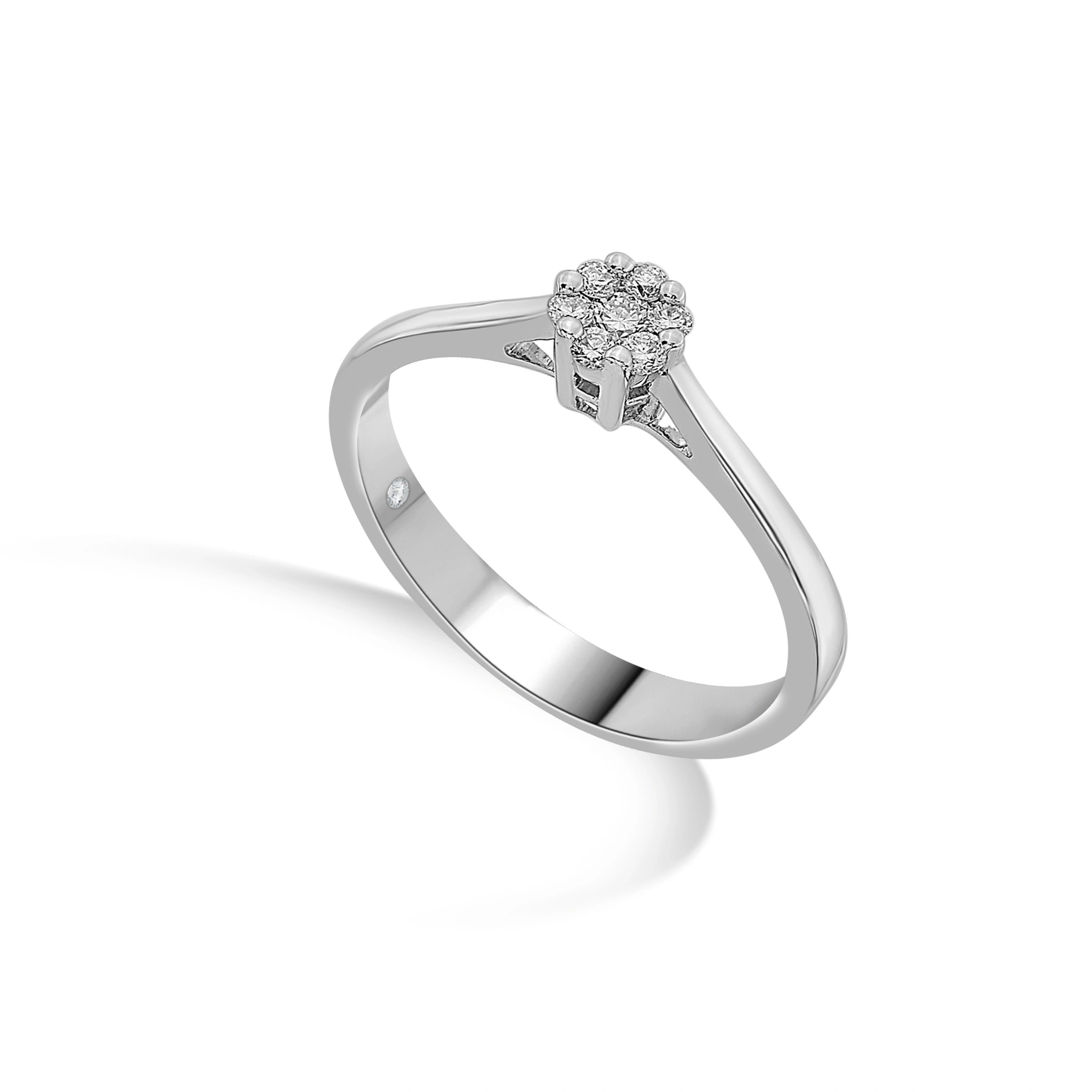 Boujee Blush Diamond Bloom Ring - Zen Diamond India