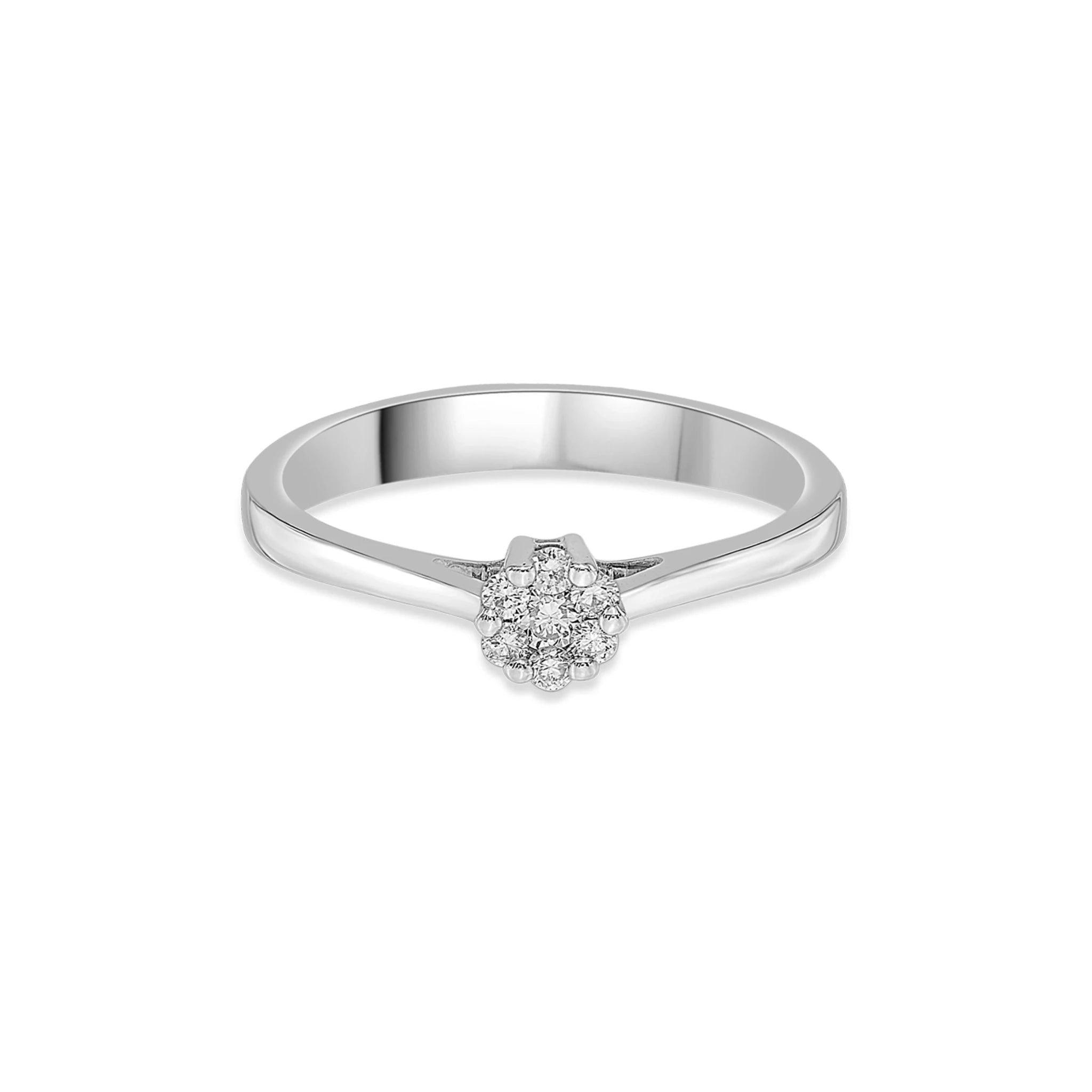 Boujee Blush Diamond Bloom Ring - Zen Diamond India