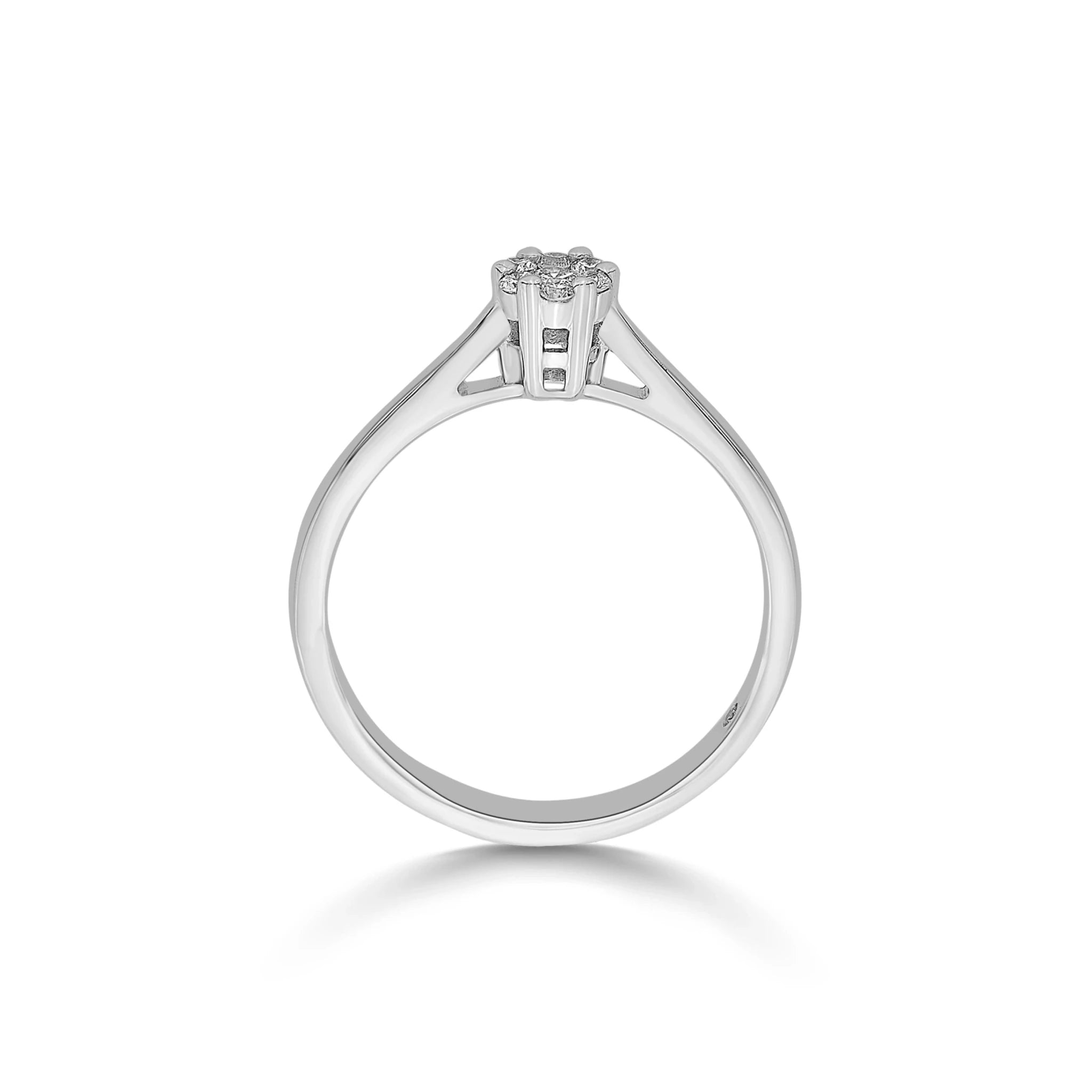 Boujee Blush Diamond Bloom Ring - Zen Diamond India