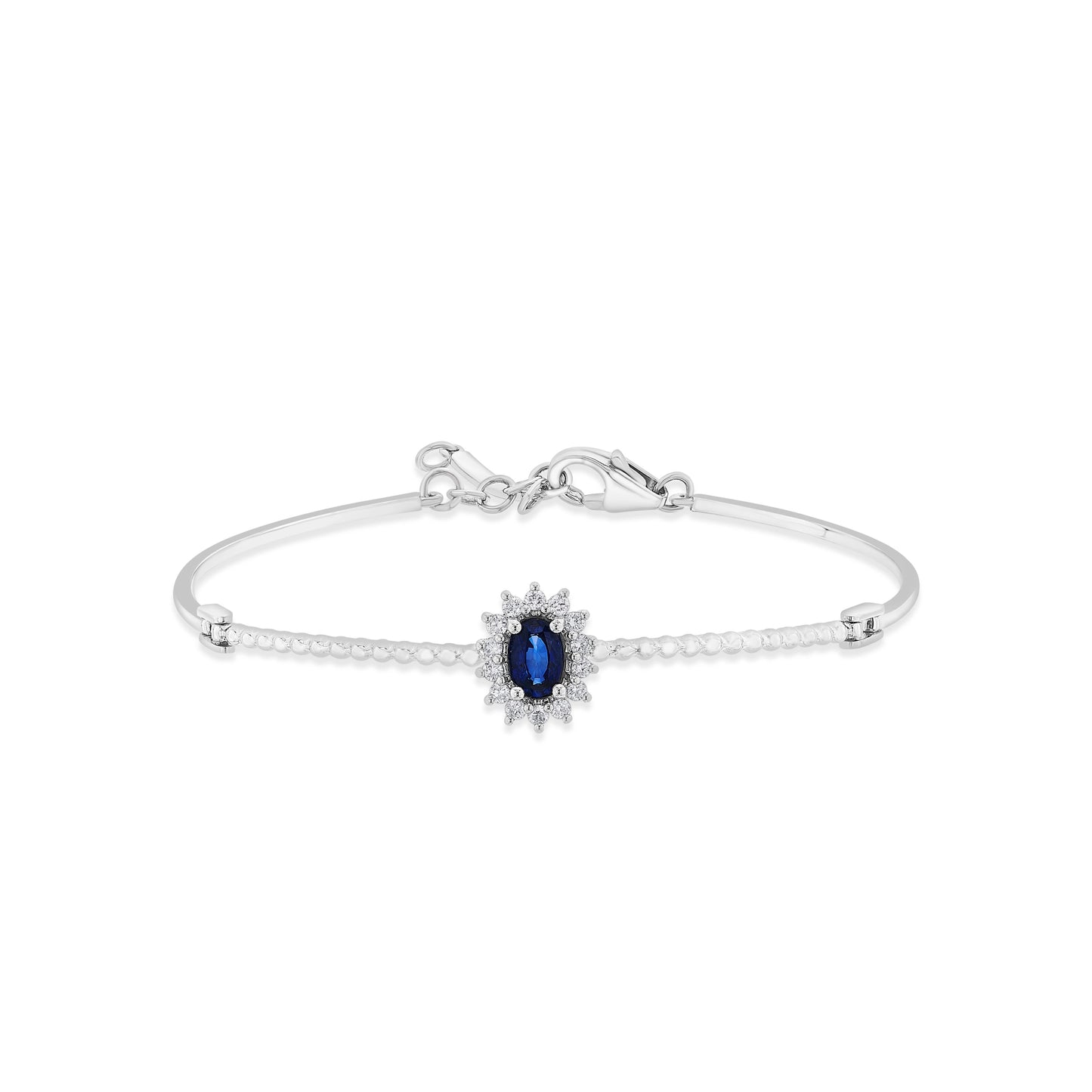 Toren Sapphire Starlit Charm Bracelet