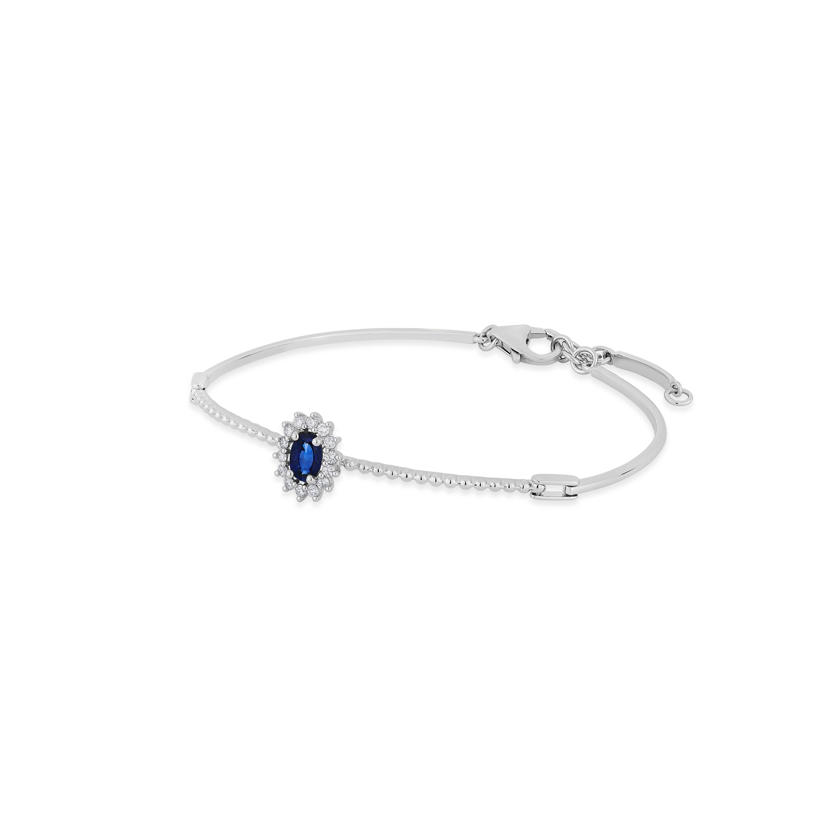 Toren Sapphire Starlit Charm Bracelet - Zen Diamond India