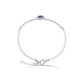 Toren Sapphire Starlit Charm Bracelet