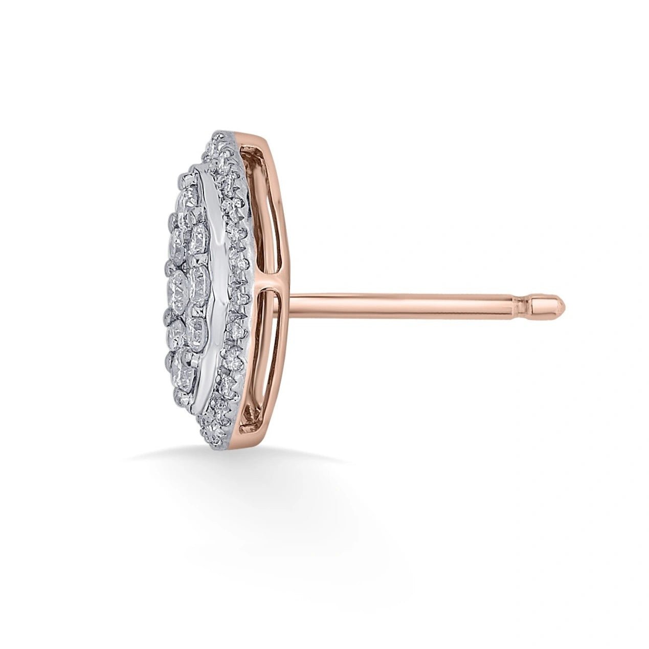 Deck Up Dazzle Aura Studs - Zen Diamond India