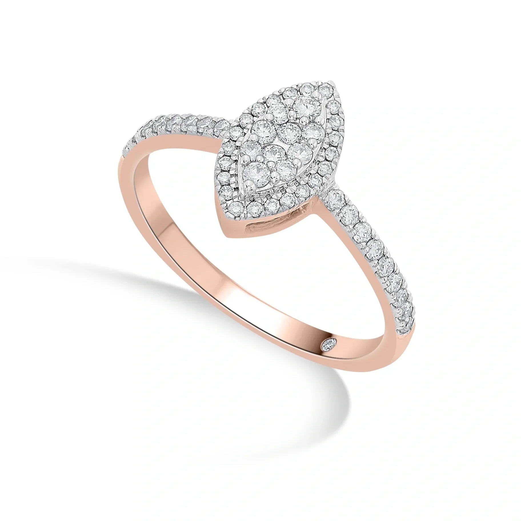 Trinity Celestial Bloom Diamond Ring - Zen Diamond India