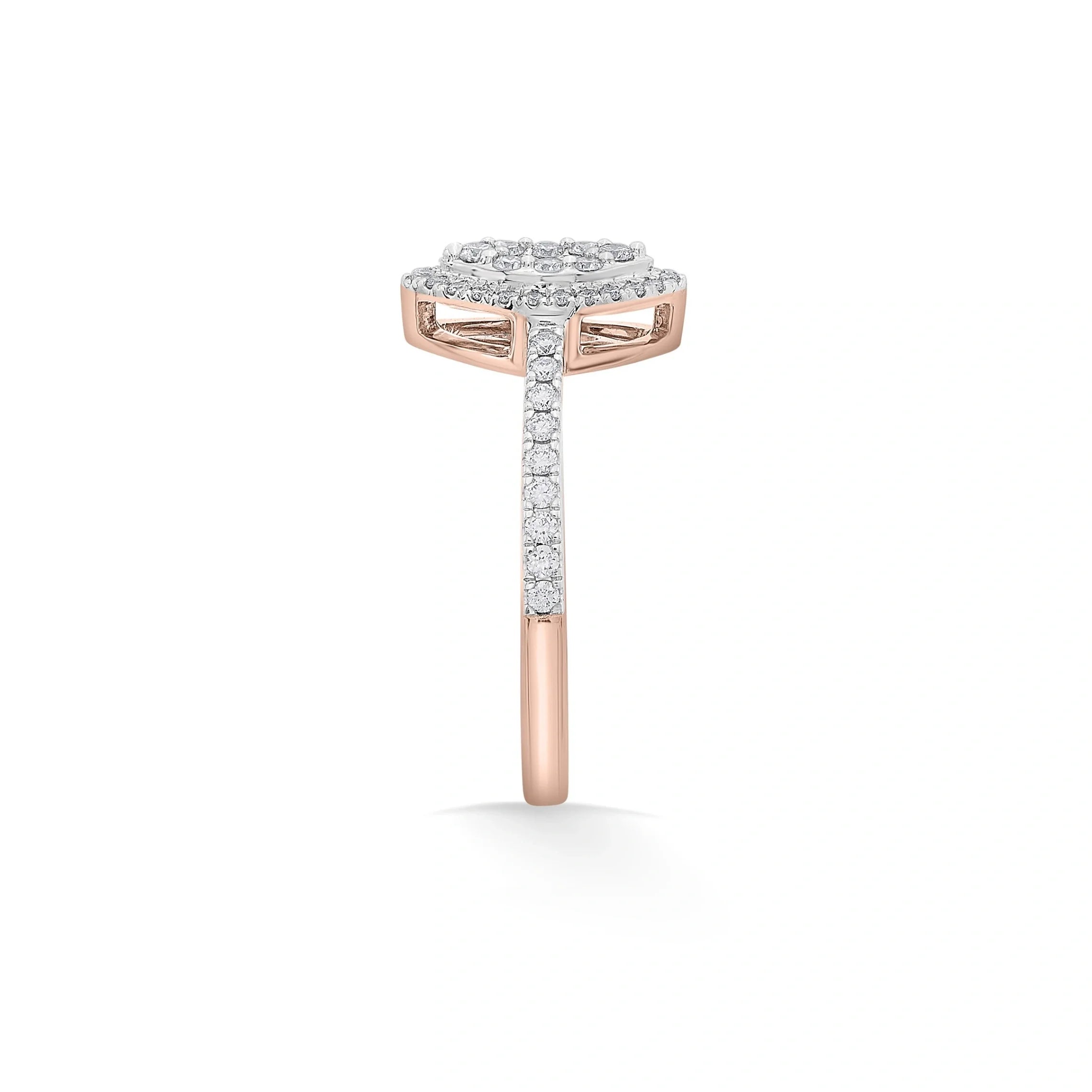 Glam Blitz Stunner Ring - Zen Diamond India