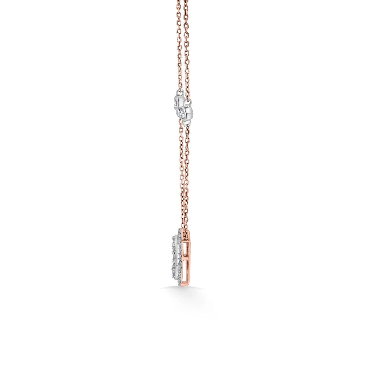 Deck Up Marquise Spark Luxe Necklace - Zen Diamond India