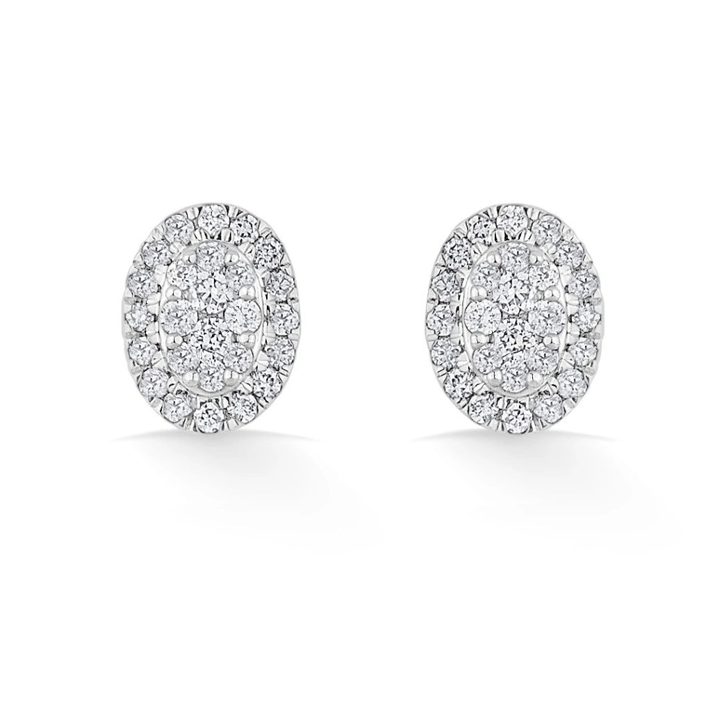 Deck Up Radiant Luxe Sparkle Studs - Zen Diamond India