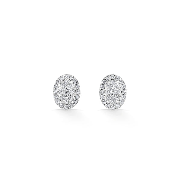 Deck Up Radiant Luxe Sparkle Studs - Zen Diamond India