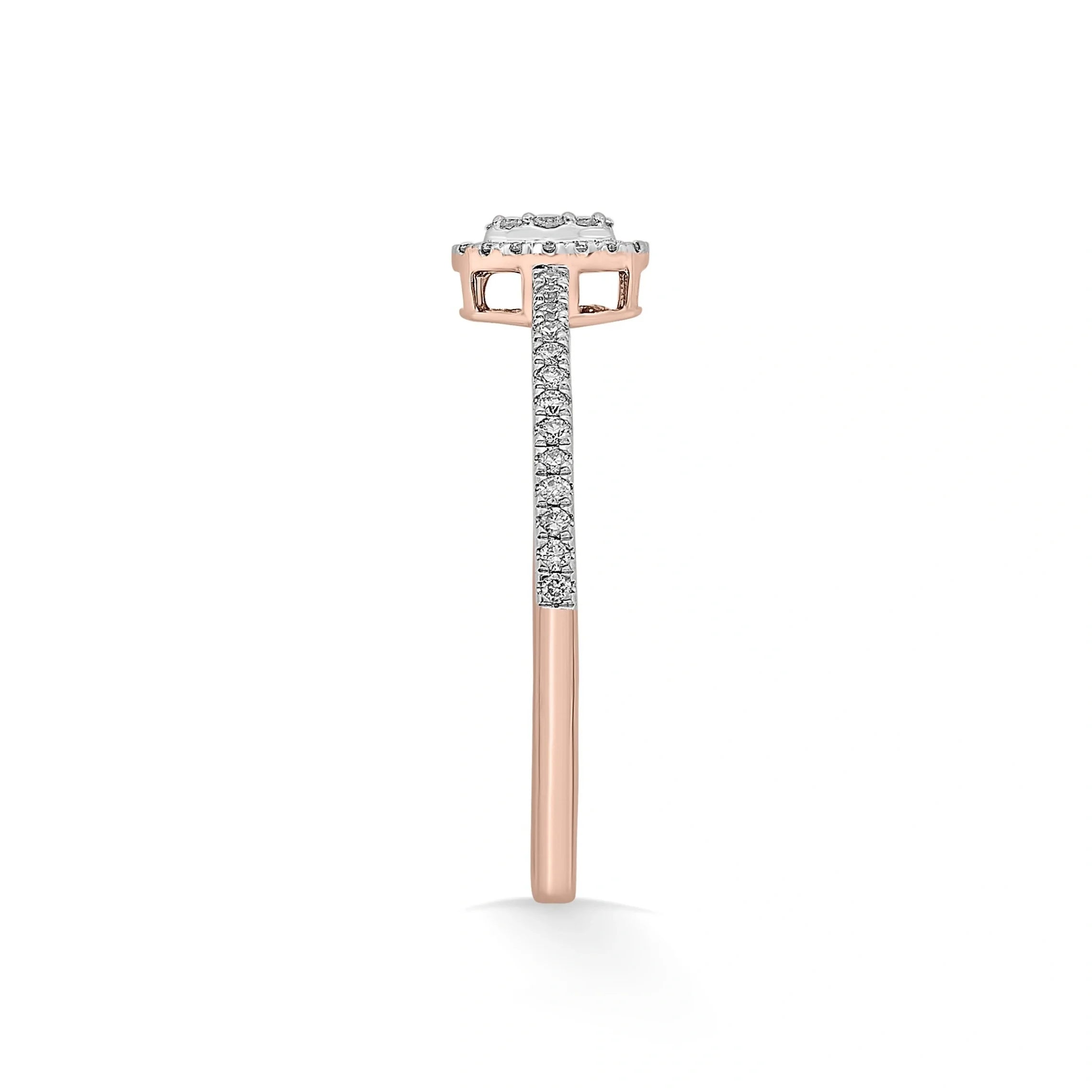 Luxe Vibe Charm Ring - Zen Diamond India