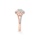 Sassy Twist of Brillance Diamond Ring - Zen Diamond India
