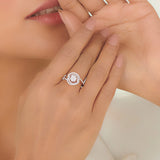 Sassy Twist of Brillance Diamond Ring