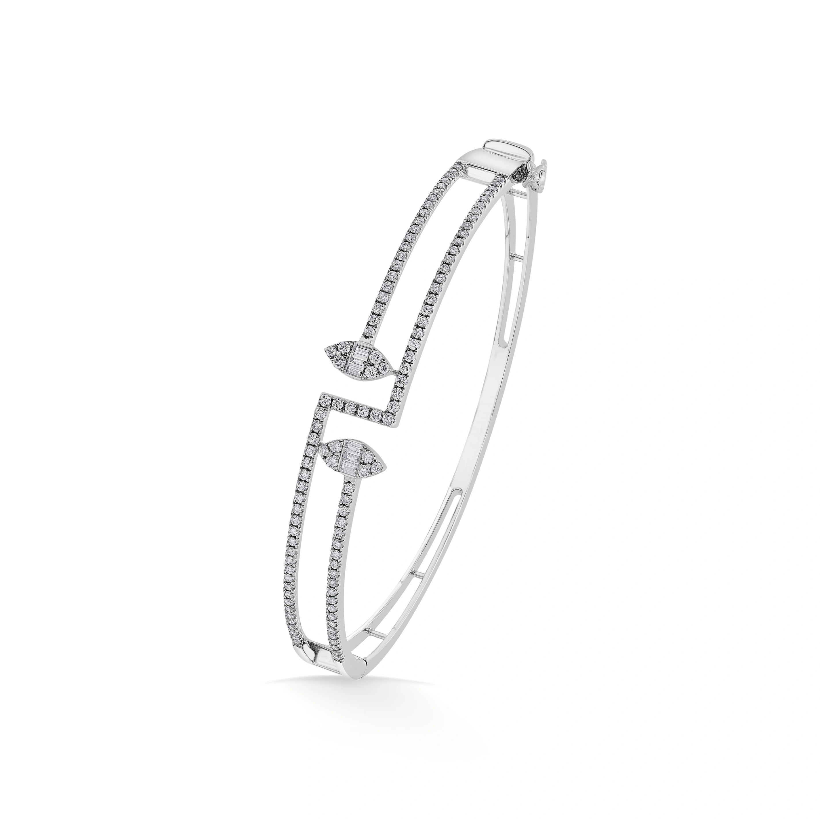 Enchante Glacial Zig - Zag Bracelet - Zen Diamond India