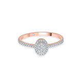 Gilded Glow Radiance Ring - Zen Diamond India