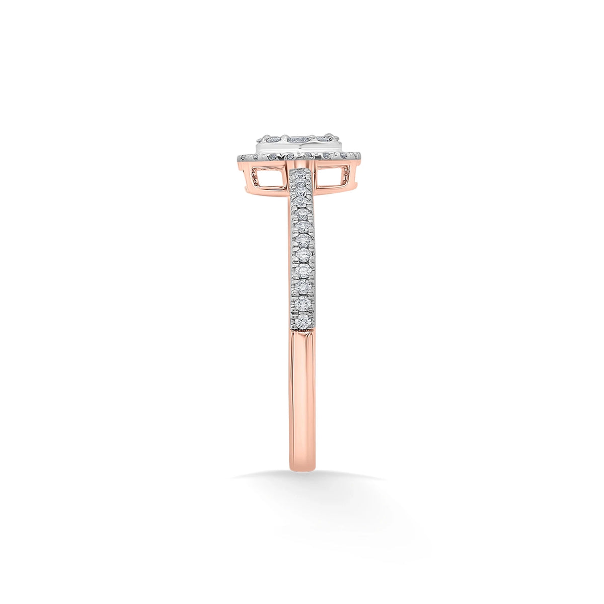 Gilded Glow Radiance Ring - Zen Diamond India
