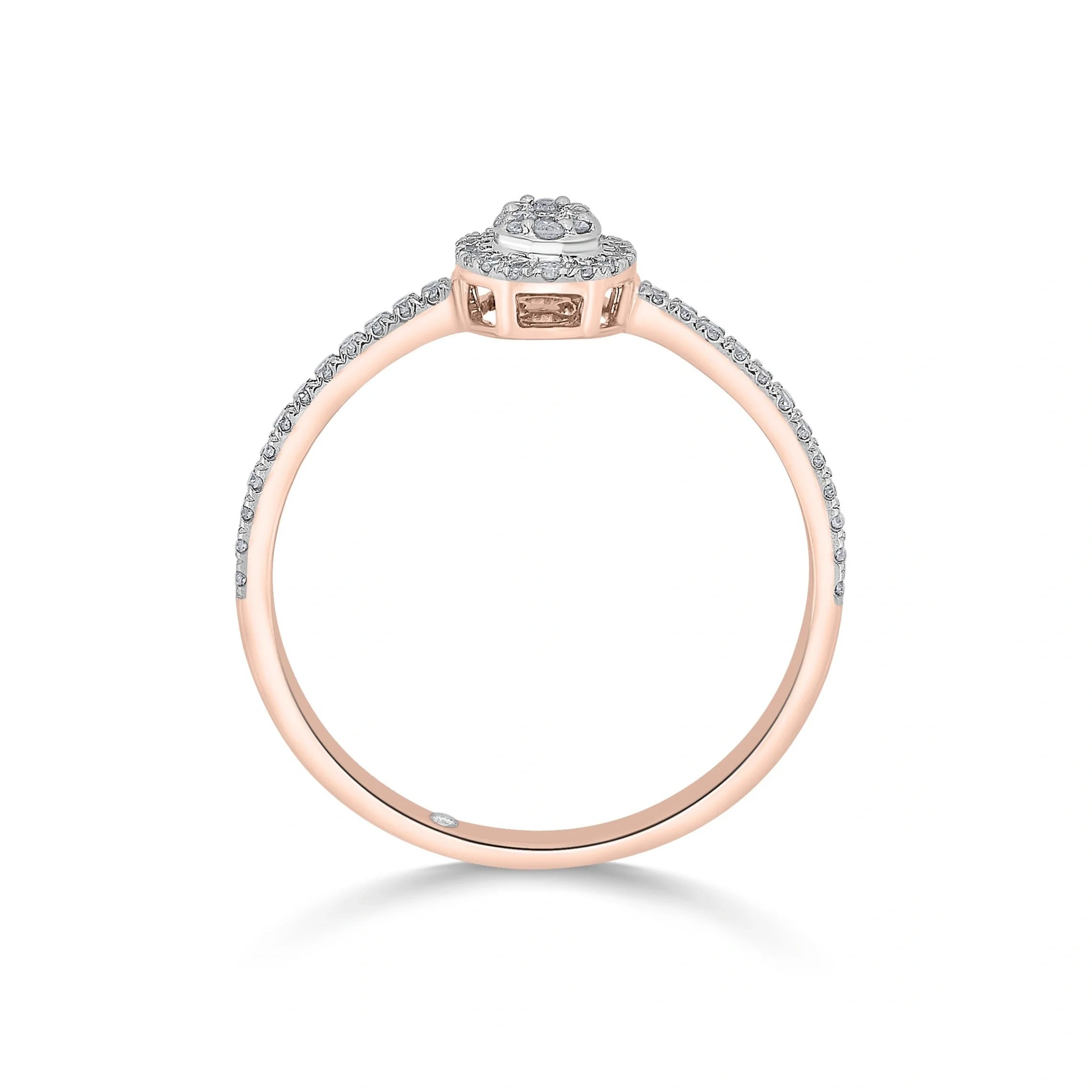 Gilded Glow Radiance Ring - Zen Diamond India