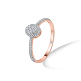 Gilded Glow Radiance Ring - Zen Diamond India