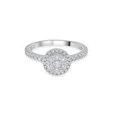 Sassy Celestial Halo Diamond Majesty Ring - Zen Diamond India