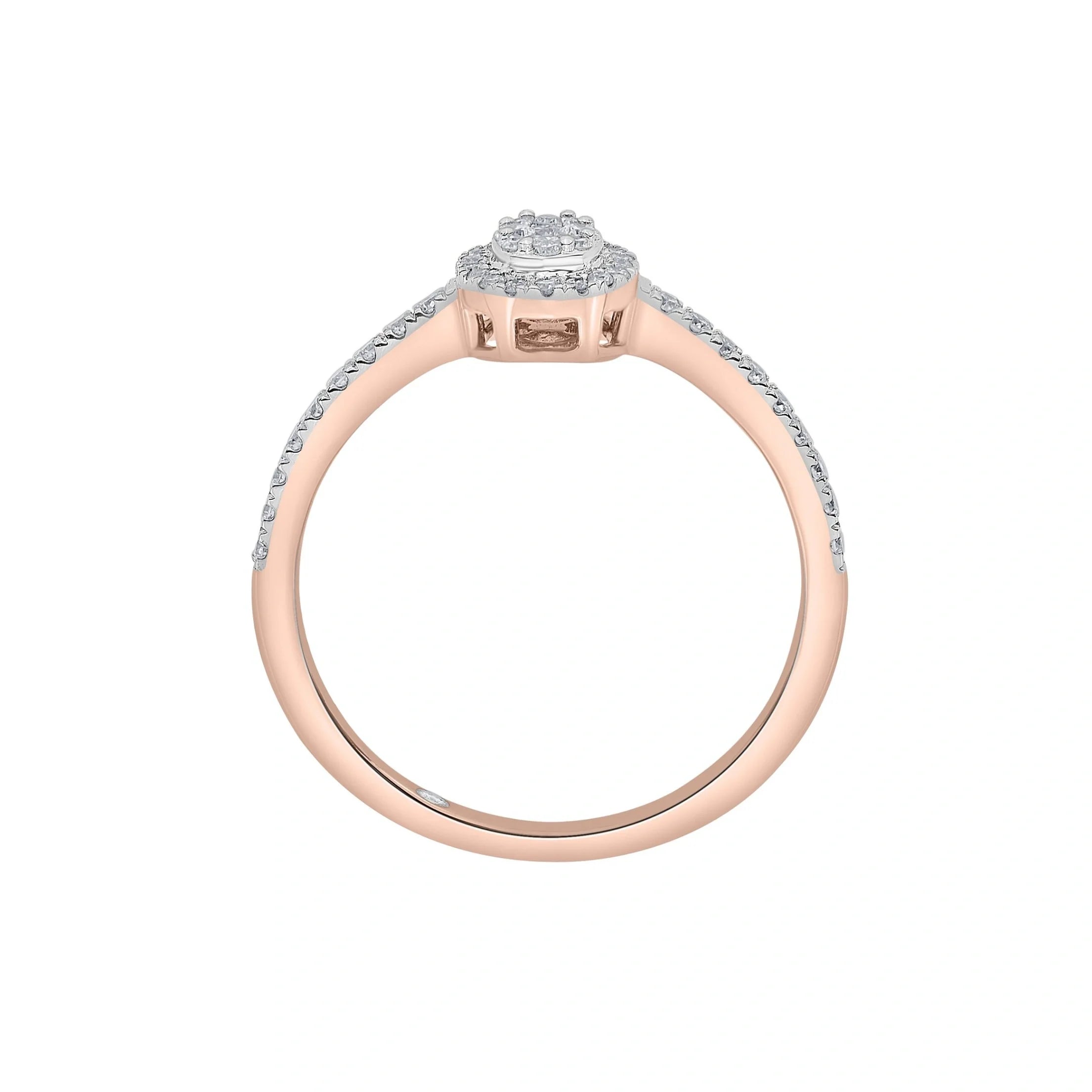 Dazzle Beat Deck Up Ring - Zen Diamond India